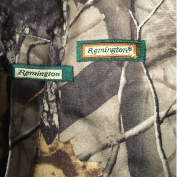 Vintage Remington Camo Men's Jacket Medium RealTree Hardwoods - Picture 3 of 6